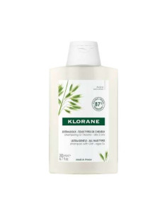 Klorane Champú de Centáurea Plata 200ml: Realza los Reflejos Plateados del Cabello Canoso o Blanco