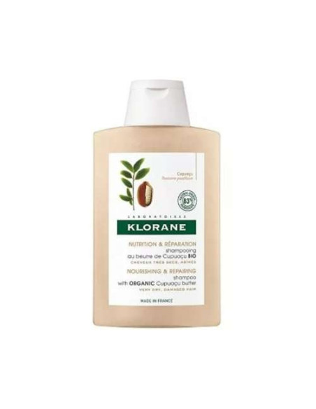Klorane Champú de Cupuaçu 400ml: Nutre y Repara el Cabello Muy Seco y Dañado