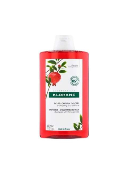 Klorane Champú de Granada 400ml: Protege e Intensifica el Color del Cabello