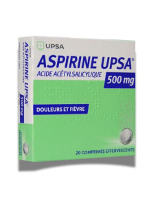Aspirina UPSA 500mg: Alivia el Dolor y Reduce la Fiebre. Uso Oral