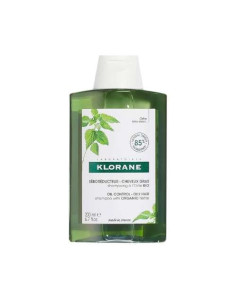 Klorane Champú de Ortiga Fórmula Ligera 200ml: Limpia y Purifica el Cabello Graso