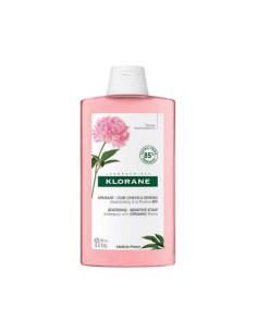 Klorane Champú de Peonía 400ml: Calma y Alivia el Cuero Cabelludo Sensible