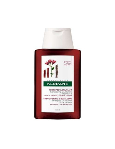 Klorane Champú de Quinina con Vitaminas 200ml: Fortalece el Cabello y Previene su Caída