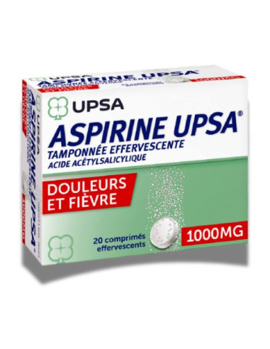 Aspirina UPSA Tamponada Efervescente 1000mg