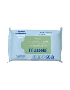 Mustela Toallitas Limpiadoras x20: Limpieza Suave para la Piel Delicada del Bebé