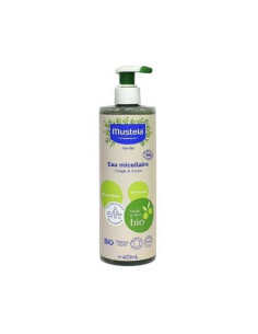 Mustela Bio Agua Micelar Sin Perfume 400ml: Limpieza Suave para Pieles Sensibles