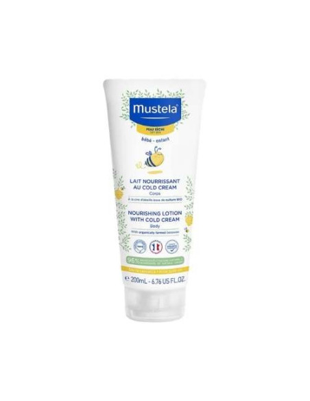 Mustela Leche Nutritiva 200ml PS: Hidratación Intensa para Pieles Secas