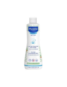 Mustela Leche de Limpieza Sin Enjuague 750ml: Limpieza Suave y Rápida para Bebés
