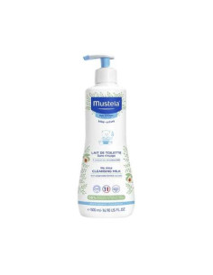 Mustela Leche de Limpieza Sin Enjuague 500ml: Limpieza Suave y Rápida para Bebés