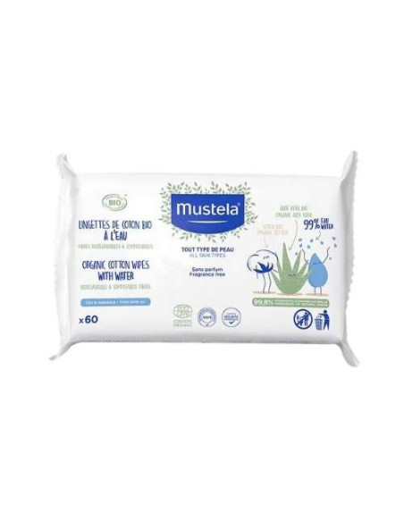 Mustela Toallitas con Aloe Vera Bio: Limpieza Suave con Ingredientes Orgánicos