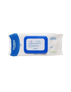 Mustela Toallitas Dermo-Calmantes x70: Limpieza Suave con Acción Calmante