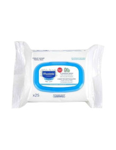 Mustela Toallitas Faciales x25: Limpieza Suave para el Rostro del Bebé
