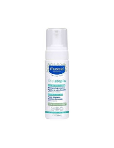 Mustela Stelatopia Champú en Mousse: Limpieza Suave y Calmante para el Cuero Cabelludo