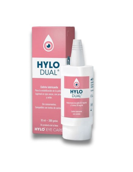 Hylo Dual 10ml: Solución Oftálmica para Ojos Secos e Irritados