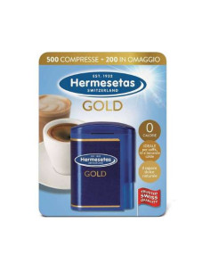 Hermesetas Gold 500 + 200 Comprimidos: Endulzante de Mesa con Fórmula Mejorada