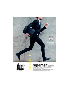 Ibici Calcetines Repomen Negros Talla L: Calcetines de Compresión para Hombres