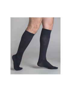 Ibici Calcetines Repomen Azules Talla M: Calcetines de Compresión para Hombres