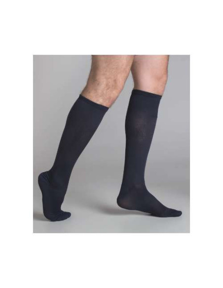 Ibici Calcetines Repomen Azules Talla M: Calcetines de Compresión para Hombres