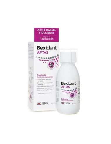 Isdin Afta Colutorio 120ml: Alivio de Aftas y Úlceras Bucales con Fórmula Calmante