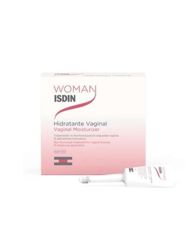 Isdin Woman Hidratación Vaginal 12 Monodosis: Hidratación prolongada para sequedad vaginal.