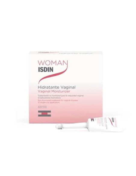 Isdin Woman Hidratación Vaginal 12 Monodosis: Hidratación prolongada para sequedad vaginal.