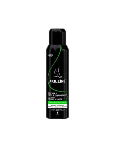 Akileine Spray para Calzado 150ml: Neutraliza Olores y Refresca el Interior del Calzado