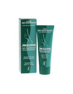 Akileine Crema Antitranspirante Activa 50ml: Control del Sudor para Pies