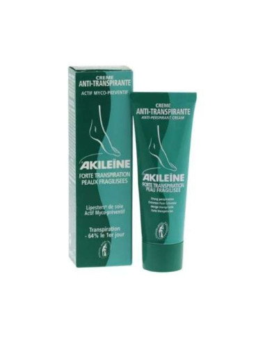 Akileine Crema Antitranspirante Activa 50ml: Control del Sudor para Pies