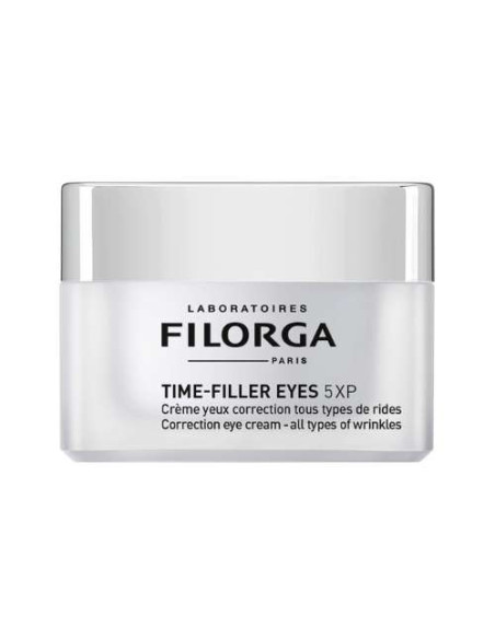 Crema Filorga Time-Filler Eyes 5XP 15ml para contorno de ojos y arrugas.